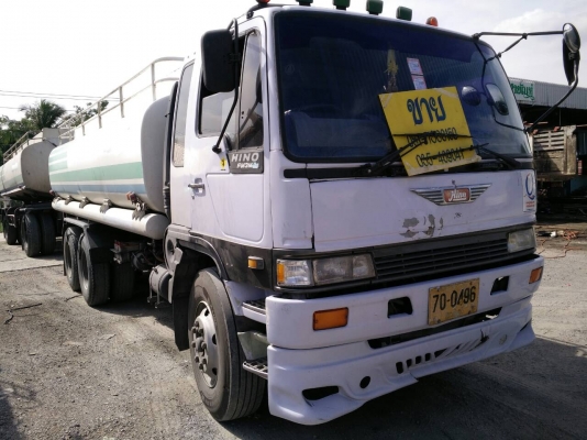 ขายพ่วง HINO FM 3M, 2เพลา, 245แรง บรรทุกน้ำมัน