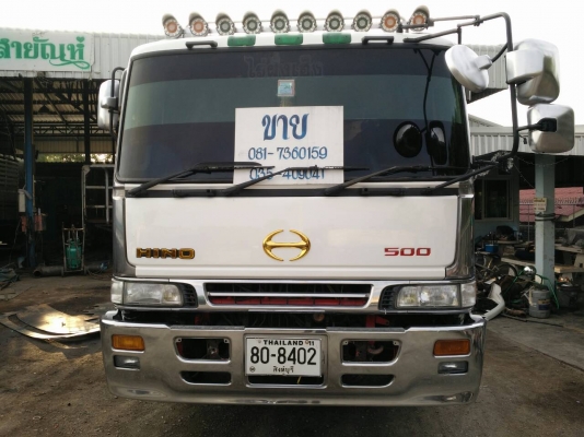 HINO profia ไม่ดั้ม ปี'55 เครื่องp11,320แรงม้า,เกียร์ฟูลเลอร์ อีตั้น10 เกียร์