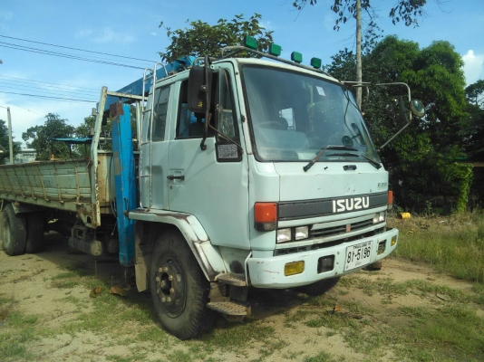 หกล้อ อีซูซุ ร็อค195 ห้างแท้ ช่วงยาว7.20ม เครน 3 ตัน สภาพพร้อมใช้ ทะเบียนพร้อมโอน หกล้อ อีซูซุ ร็อค195 ห้างแท้ ช่วงยาว7.20ม เครน 3 ตัน สภาพพร้อมใช้ ทะเบียนพร้อมโอน