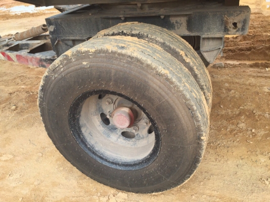 ขายรถ18ล้อดั้มพ์ ISUZU MP1FXZ7778T เครื่อง 360แรงม้า หัวหางปี56 สนใจโทร 081-970-1072