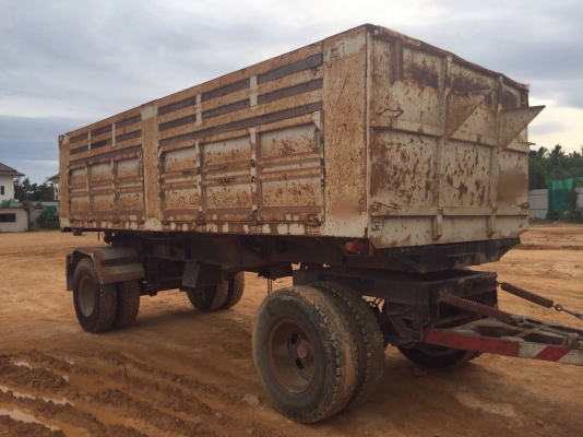 ขายรถ18ล้อดั้มพ์ ISUZU MP1FXZ7778T เครื่อง 360แรงม้า หัวหางปี56 สนใจโทร 081-970-1072