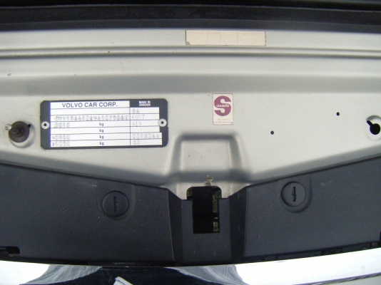 ขายไม่แพง1997 VOLVO 960 3.0 EXECUTIVE โฉม 960 (ไฟเล็ก) สีเทา เกียร์ออโต้