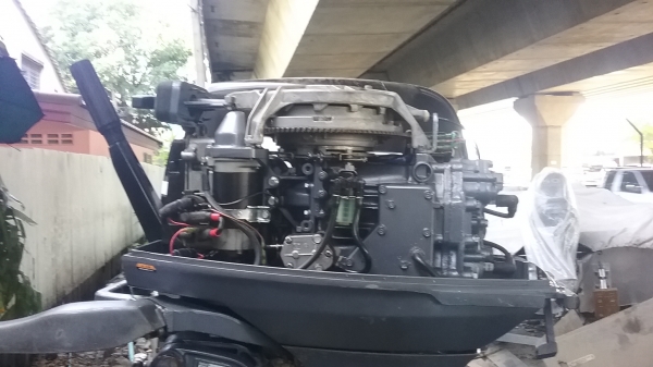 เครื่องyamaha suzuki 40แรงสองจังหวะเก่าญี่ปุ่น