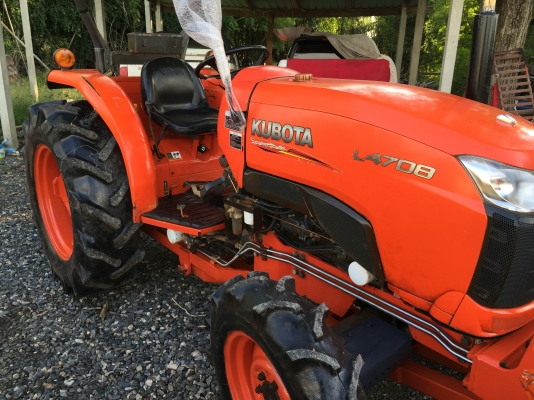 L4708 ใบดันหน้า เล่มทะเบียนพร้อมโอน เครื่องเฟืองเกียร์ดีเยี่ยม