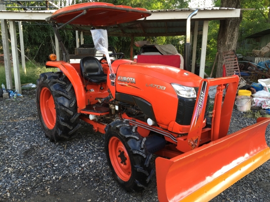 L4708 ใบดันหน้า เล่มทะเบียนพร้อมโอน เครื่องเฟืองเกียร์ดีเยี่ยม