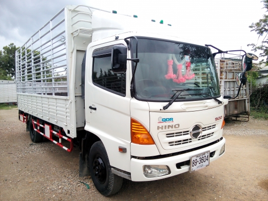 6 ล้อกลาง  *Euro.3*  HINO *ซีรีย์500*  FC9J 150 แรงม้า *คอมมอนเรว*  *ยาว 5.50 ม.*  รถสวยเดิม+สวยจริง * รถห้างแท้ * มีเล่มพร้อมโอน *