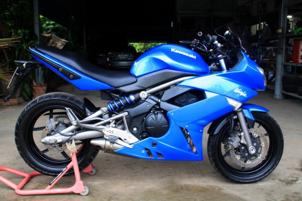 ขาย KAWASAKI NINJA 650 ปี2009 เบรคABS ทะเบียนพร้อมโอน 119000
