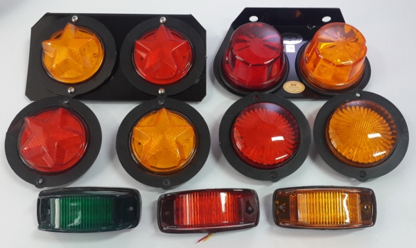 ไฟสัญญาณ LED 12 - 24 V.