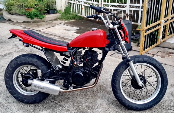 ขายขาดทุน yamaha TW 200 แต่งแนวมาจากญี่ปุ่น