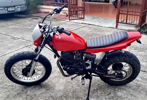 ขายขาดทุน yamaha TW 200 แต่งแนวมาจากญี่ปุ่น