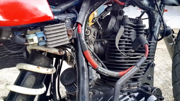 ขายขาดทุน yamaha TW 200 แต่งแนวมาจากญี่ปุ่น