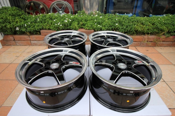 ขายล้อ DS-1 ขอบ17X7.5 +35 5H114.3 สี XMPL/BLACK-CC