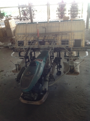 ขายรถดำนา คูโบต้า 6 แถวเดินตาม มือสองตามสภาพ