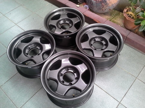 Max ลายแบรดเลย์ 6/139 ขอบ16*8  ET0 สภาพสวยๆ 1ชุด