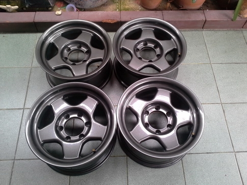 Max ลายแบรดเลย์ 6/139 ขอบ16*8  ET0 สภาพสวยๆ 1ชุด