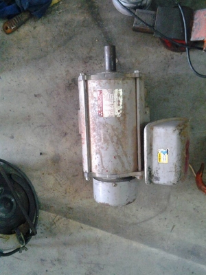 มอเตอร์  มิตซู 2 เเรง ไฟบ้าน