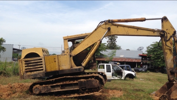 ขายรถแบคโฮ MITSUBISHI MS110 (ราคา178,000บาท) (มีภาพวีดีโอ) สภาพพร้อมใช้งาน รถทำงานดี เครื่องดี ปั้มแรง ช่วงล่างดี เแรงดี เอกสารใบซื้อขาย โทร 081-9972972 089-8451778