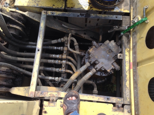 ขายรถแบคโฮ MITSUBISHI MS110 (ราคา178,000บาท) (มีภาพวีดีโอ) สภาพพร้อมใช้งาน รถทำงานดี เครื่องดี ปั้มแรง ช่วงล่างดี เแรงดี เอกสารใบซื้อขาย โทร 081-9972972 089-8451778