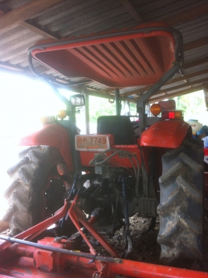 ขายรถไถ คูโบต้า M60 ใบดันหน้าผานพวง7โลตารี่ ตราช้าง