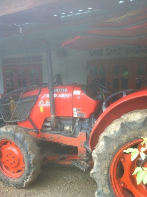 ขายรถไถ คูโบต้า M60 ใบดันหน้าผานพวง7โลตารี่ ตราช้าง