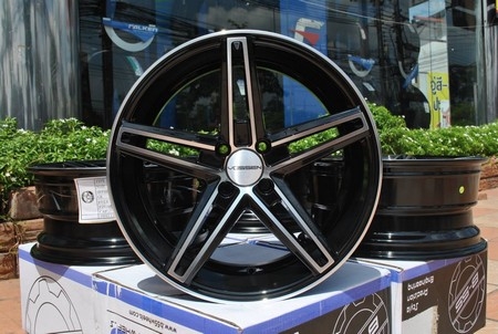 ขายล้อ VOSSEN CV5 ขอบ17X7.5 4H100 สี Black Full Machined