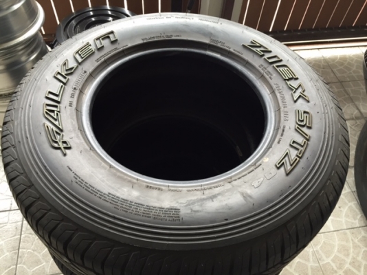 ยาง Falken Ziex S/TZ 04 265/70/16 ใช้ 200 กิโล ปี 14 เหมือนใหม่