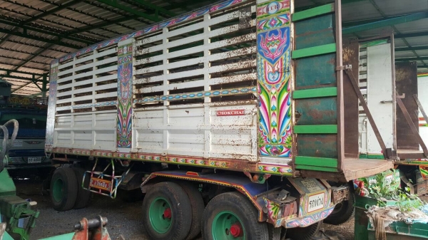 ขายรถพ่วง HINO MEGA 320 คอกเกษตรดั้มแม่-ลูก 3 คานแท้ เครื่องเดิม เกียร์เดิม คัสซีสวย ทะเบียนพร้อมโอน ขายรถพ่วง HINO MEGA 320 คอกเกษตรดั้มแม่-ลูก 3 คานแท้ เครื่องเดิม เกียร์เดิม คัสซีสวย ทะเบียนพร้อมโอน