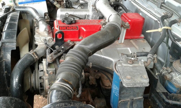 ขายกระบะ NISSAN ฝาแดง จอโค้ง ปี 39/1996 พาวเวอร์โรงงาน แอร์เย็น ทะเบียนพร้อมโอนครับ