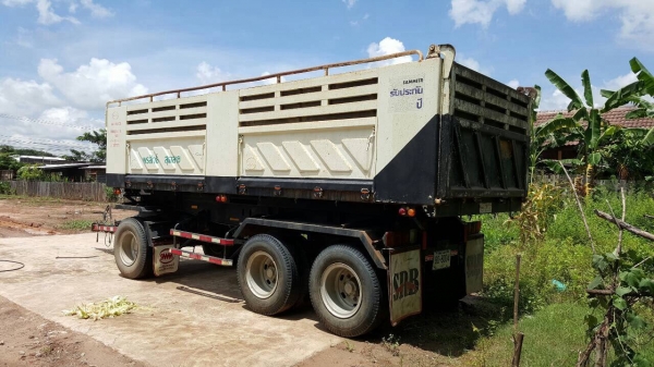 ขายรถพ่วง HINO 380 ปี 55 ดั้มสามมิตรแม่-ลูก 3 คานแท้ สภาพสวยเดิมวิ่งน้อย เครื่องดีไม่เคยแกะ คัสซีสวตลอดเส้น ยางเต็ม ทะเบียนพร้อมโอนครับ