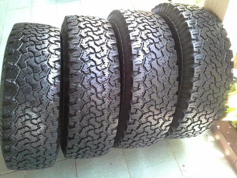 BF All USA. 265/75/16 ปลายปี11 สภาพสวยๆ 1ชุด