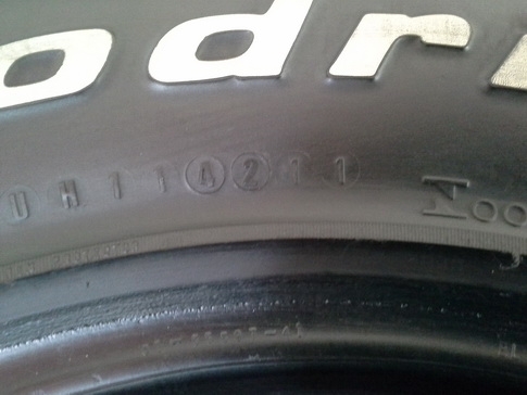 BF All USA. 265/75/16 ปลายปี11 สภาพสวยๆ 1ชุด