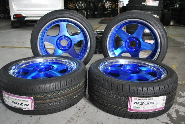 ขายล้อแท้ญี่ปุ่น มือสองขอบ18 พร้อมยางใหม่ ชุดละ 29,000 บาท