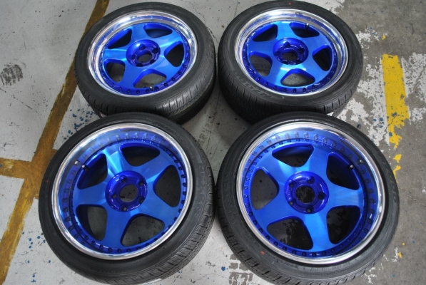 ขายล้อแท้ญี่ปุ่น มือสองขอบ18 พร้อมยางใหม่ ชุดละ 29,000 บาท
