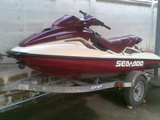 ขายเรือSEADOO GTX951 ขายพร้อมเทรนเลอร์ค่ะ115000บาทถ้วน