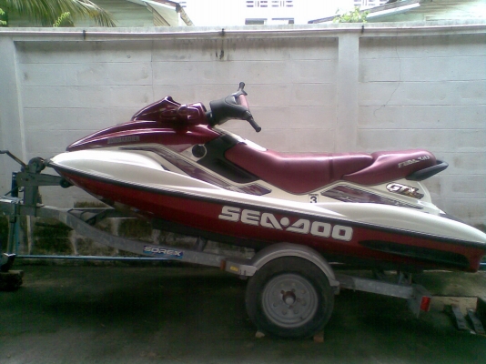 ขายเรือSEADOO GTX951 ขายพร้อมเทรนเลอร์ค่ะ115000บาทถ้วน