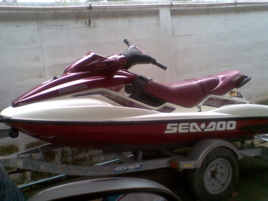 ขายเรือSEADOO GTX951 ขายพร้อมเทรนเลอร์ค่ะ115000บาทถ้วน