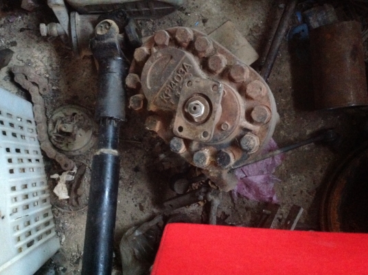 คัชซีดั้มเเละอุปกรณ์ครบชุดของ10ล้อ ถอดจาก Hino