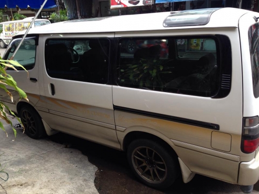 ขาย super custom ปี2000 ซันรูป 3 ตอน เครื่อง kz ดีเซล เบาะหมุน แอร์แบ็ค abs