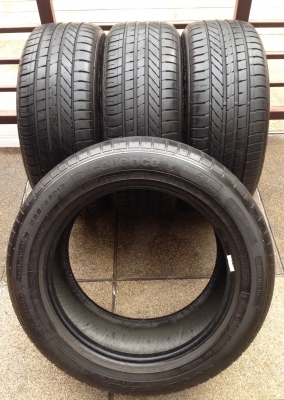 ยาง Goodyear run flat เบอร์ 225 55 17 กลางปี11 ดอกหนา ไม่มีปะ