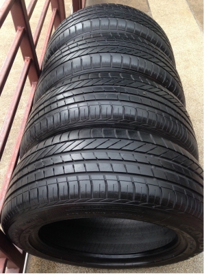 ยาง Goodyear run flat เบอร์ 225 55 17 กลางปี11 ดอกหนา ไม่มีปะ