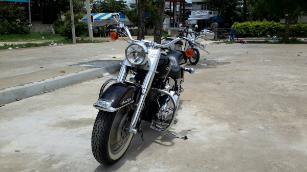 ขาย Fatboy Evo ปี 97 แต่ง Heritarge Softail ทะเบียนแท้พร้อมโอน