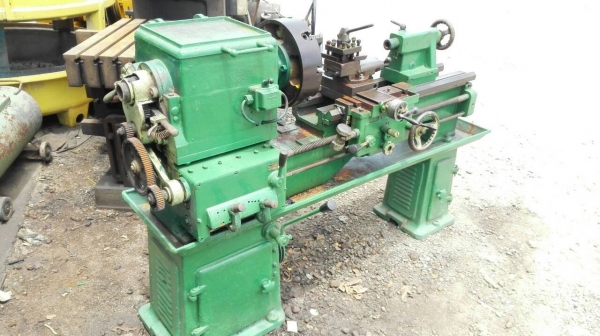 **** Sold **** เครื่องกลึง Tashing 4 ฟุต.เกียร์กระตุก แทงรู ถอดคอม้าได้ รางสวย!! โทร 089-2499-123 นครปฐม