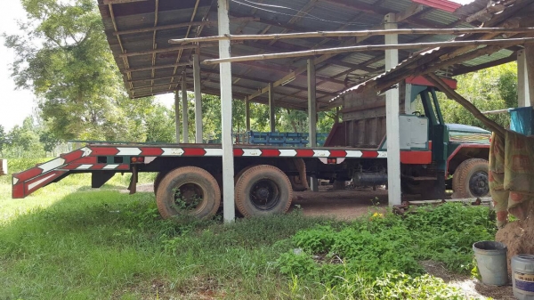 ขายรถเทนเลอร์ เรียว 2 เพลา เครื่อง PD6 260 แรงม้า คัสซีสวยตลอดเส้น สโลว์กลาง เบรคทิฟฟี่ พวงมาลัยพาวเวอร์ ทะเบียนพร้อมโอน