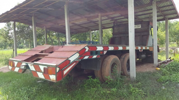 ขายรถเทนเลอร์ เรียว 2 เพลา เครื่อง PD6 260 แรงม้า คัสซีสวยตลอดเส้น สโลว์กลาง เบรคทิฟฟี่ พวงมาลัยพาวเวอร์ ทะเบียนพร้อมโอน