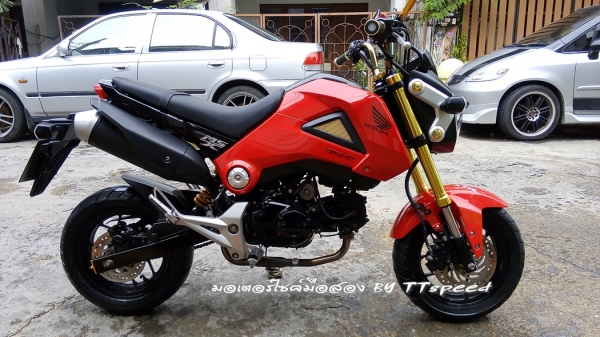 ขาย MSX สีแดงปี 56 รถบ้านเครื่องเดิมมีเล่มครบ