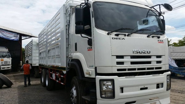 รถสิบล้อ Isuzu 360 แรงม้า ปี 52 กระบะบรรทุกไม่ดั้มท์ แม่+ลูก สภาพสวยสด พร้อมใช้งาน ทดลองขับได้ สนใจต