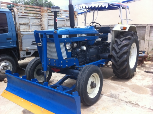 Ford 6610 เสื้อลาย ฟิตเครื่องใหม่ เช็คระบบใหม่ทั้งคัน สภาพพร้อมใช้ มีหางให้เลือก 3 หรือ 7 ทะเบียนพร้อมโอน