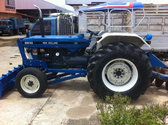 Ford 6610 เสื้อลาย ฟิตเครื่องใหม่ เช็คระบบใหม่ทั้งคัน สภาพพร้อมใช้ มีหางให้เลือก 3 หรือ 7 ทะเบียนพร้อมโอน