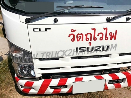 รถบรรทุก 6 ล้อ บรรทุกน้ำมัน ยี่ห้อ ISUZU NPR ปีจดทะเบียน 2554