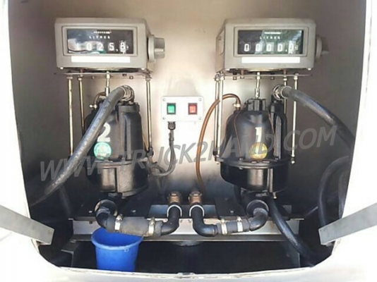 รถบรรทุก 6 ล้อ บรรทุกน้ำมัน ยี่ห้อ ISUZU NPR ปีจดทะเบียน 2554